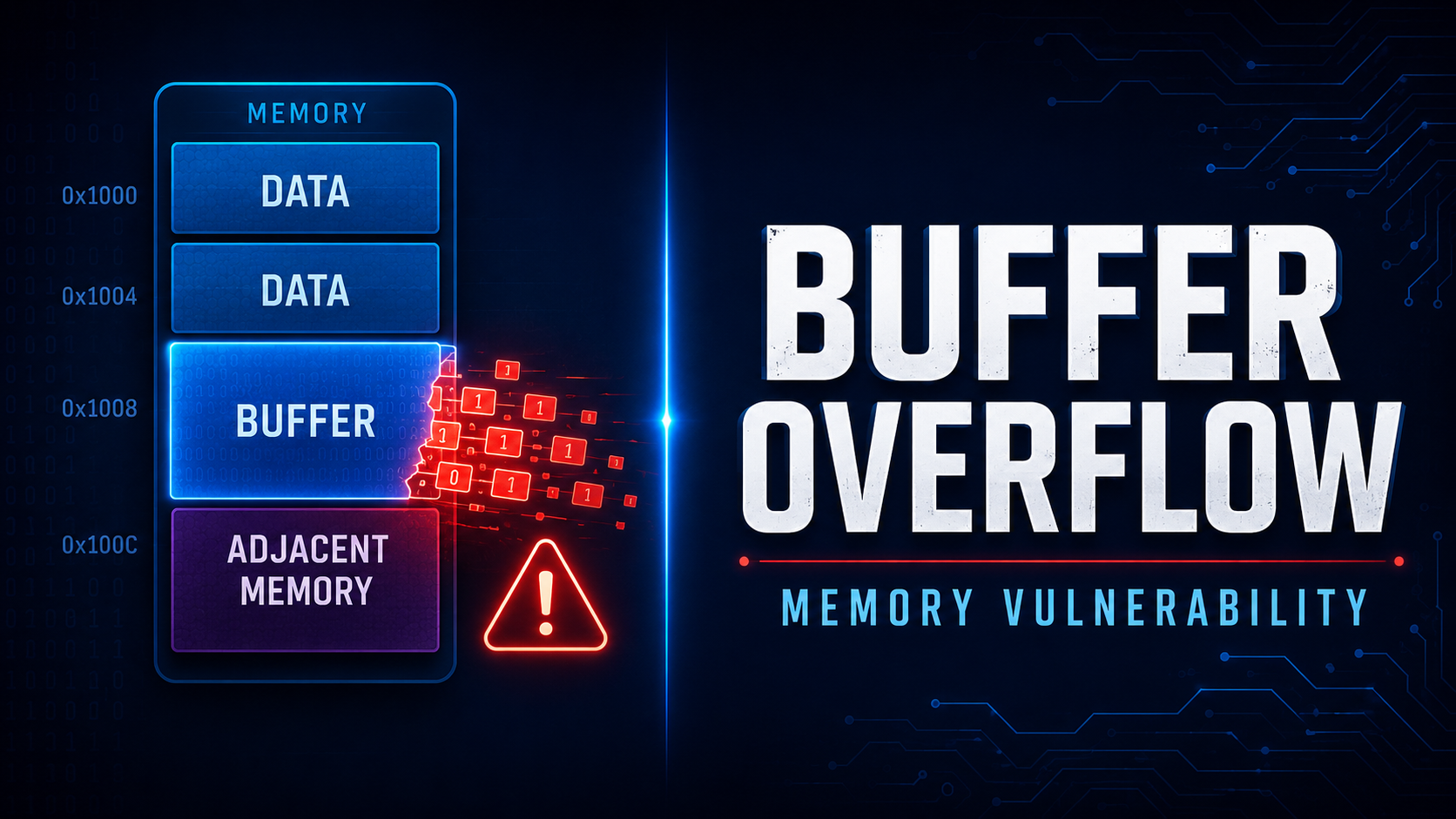 Buffer Overflow Explained: Stack, Exploits, and Defenses thumbnail