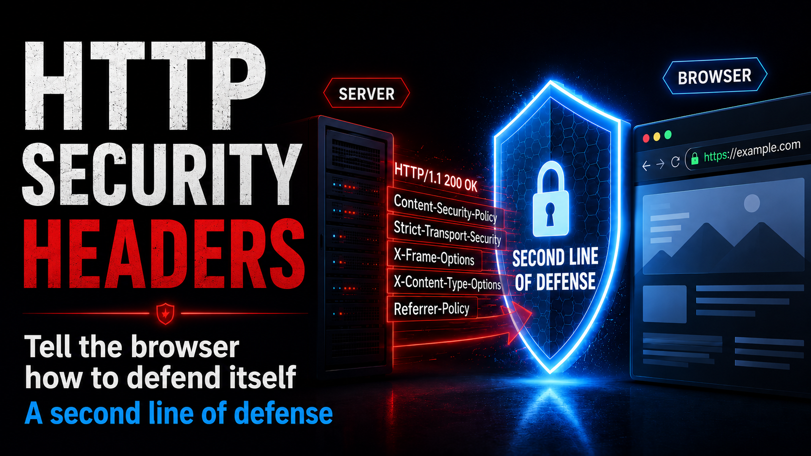 HTTP Security Headers — A Second Line of Defense That Tells the Browser How to Defend Itself thumbnail