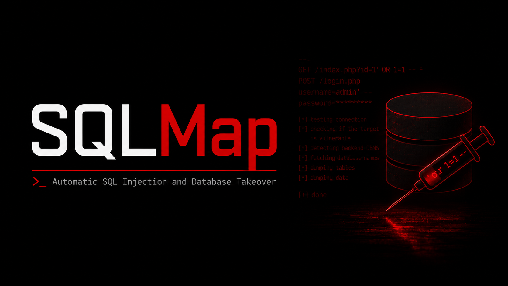 SQLMap Explained — The Go-To Tool for Automating SQL Injection Detection and Exploitation thumbnail