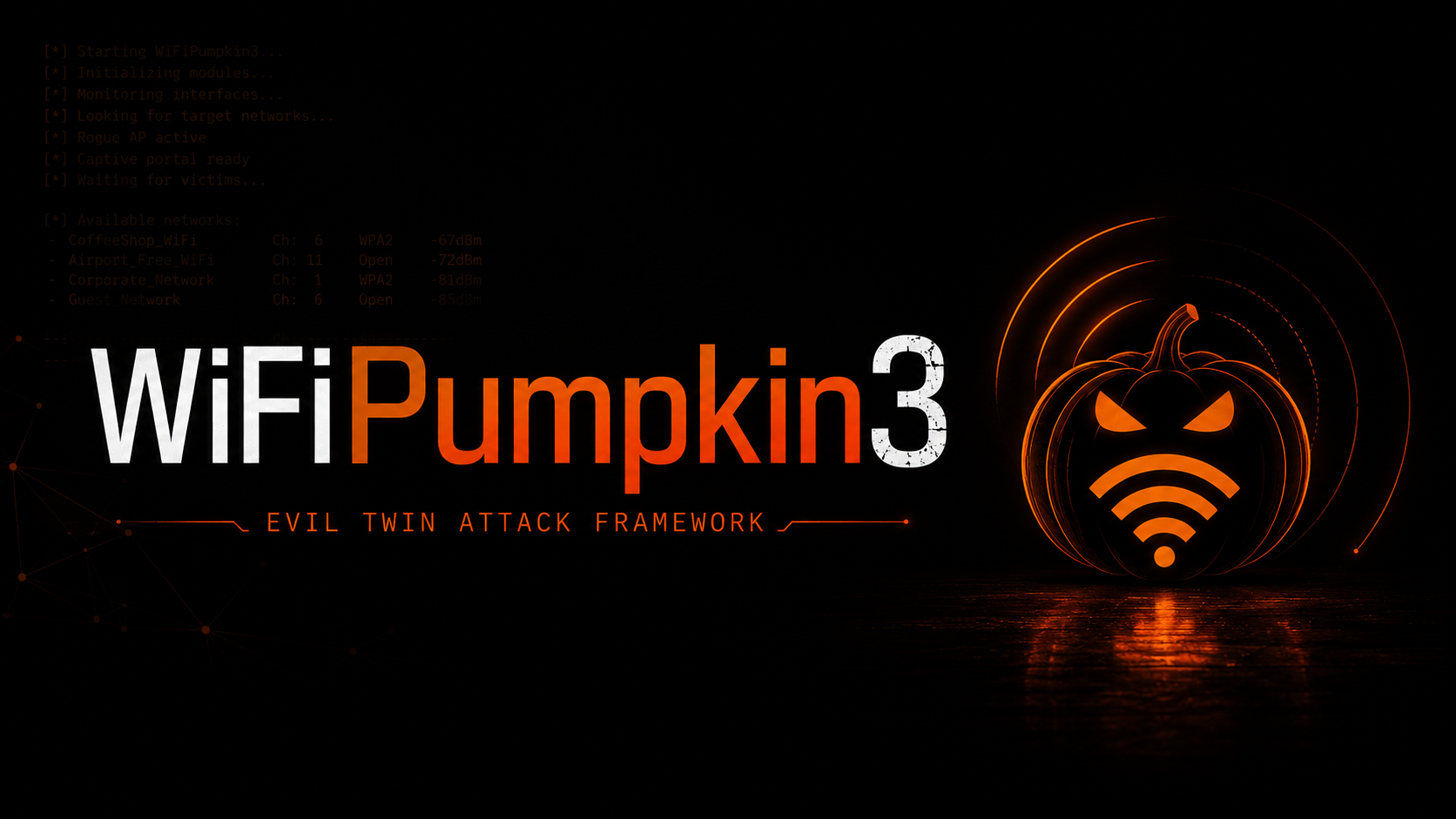 WiFiPumpkin3 Explained — A Rogue AP (Evil Twin) Attack Framework thumbnail