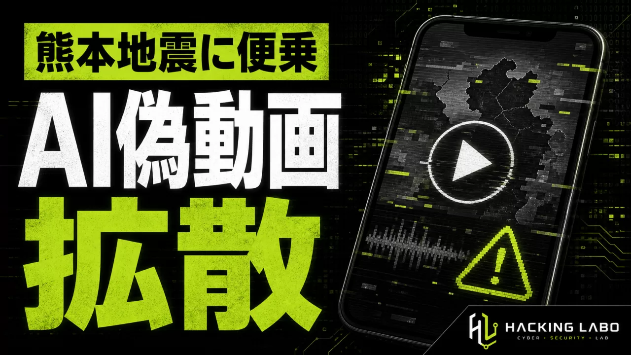 熊本地震に乗じたAI偽動画拡散、検証AIも「本物」を誤判定 thumbnail