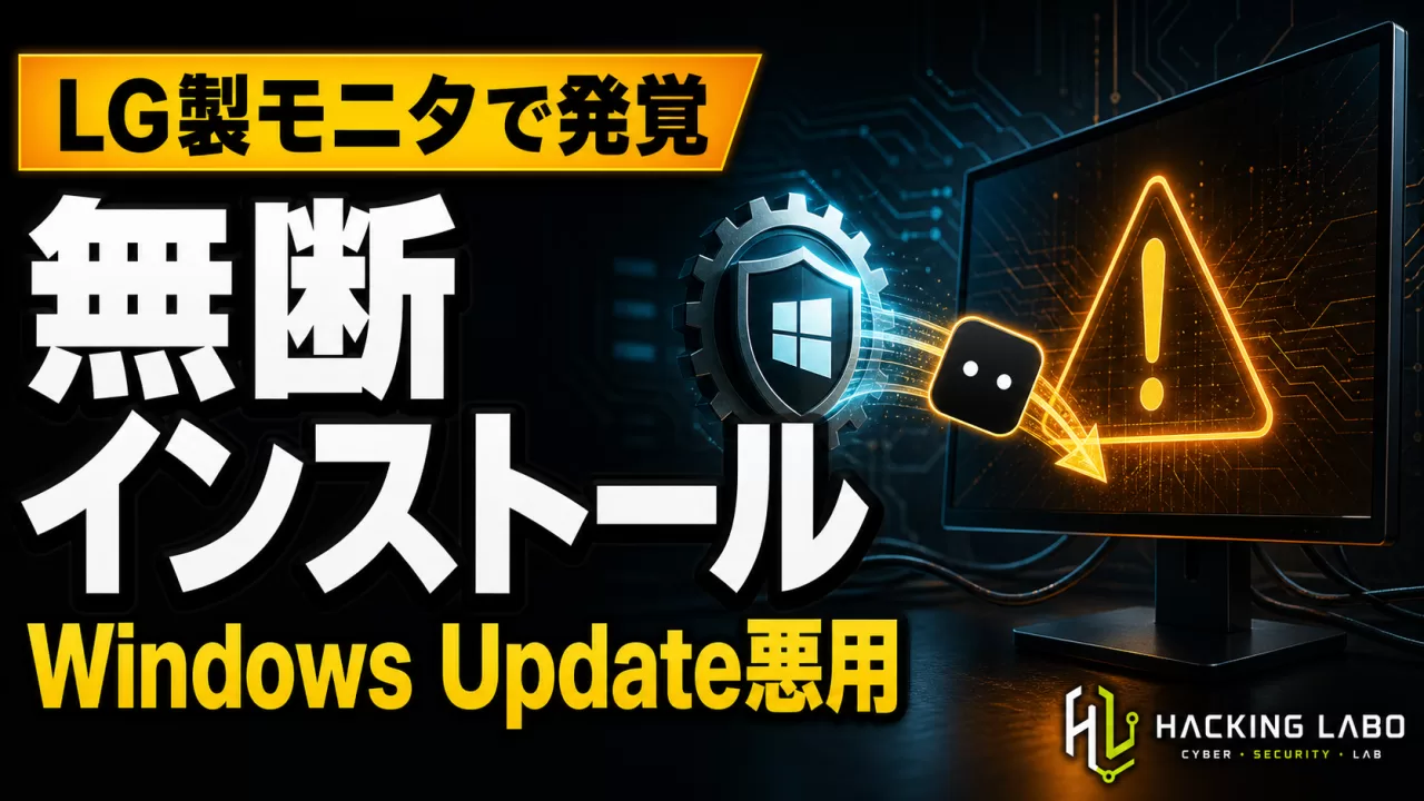 LG製モニタ接続でWindows Updateから無断インストール、McAfee広告表示が発覚 thumbnail