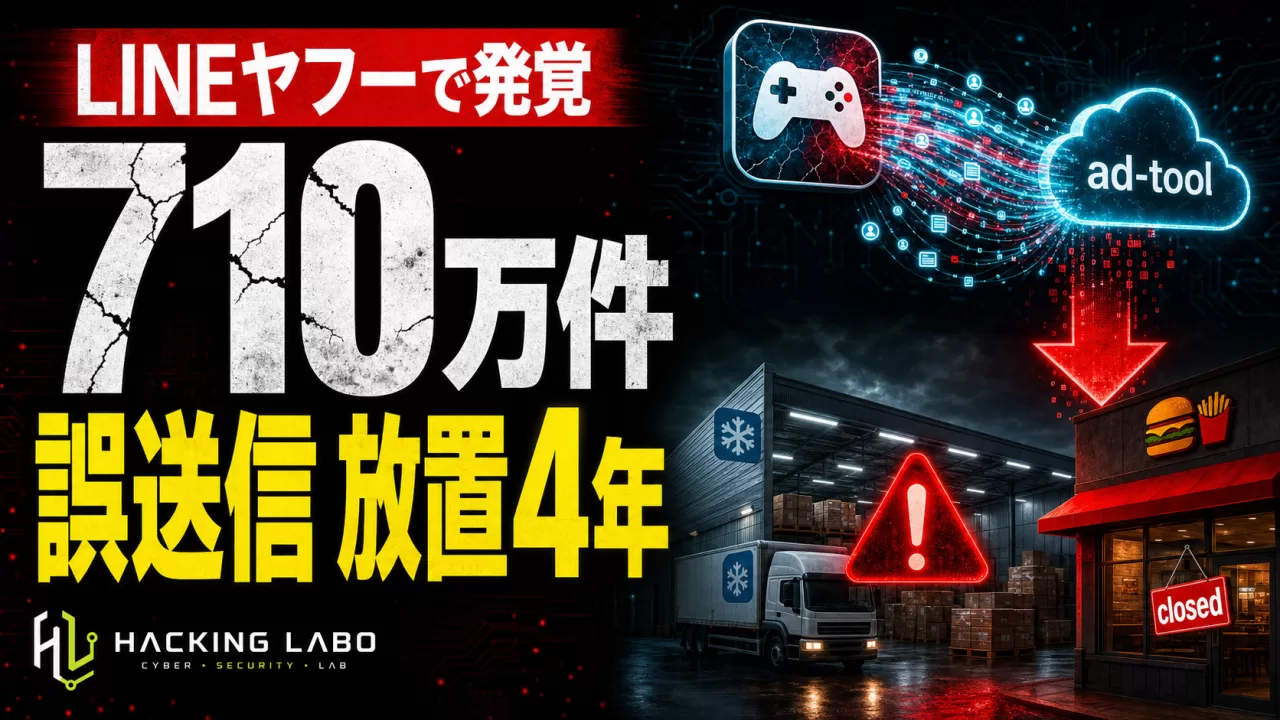 710万件誤送信「発覚まで4年」とKFC全店休業リスク——同じ週に露呈した二つの漏えい thumbnail